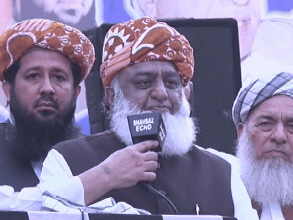 Institutions should repent and reassess role, says Fazlur Rehman at PDM rally in&nbsp;Karachi